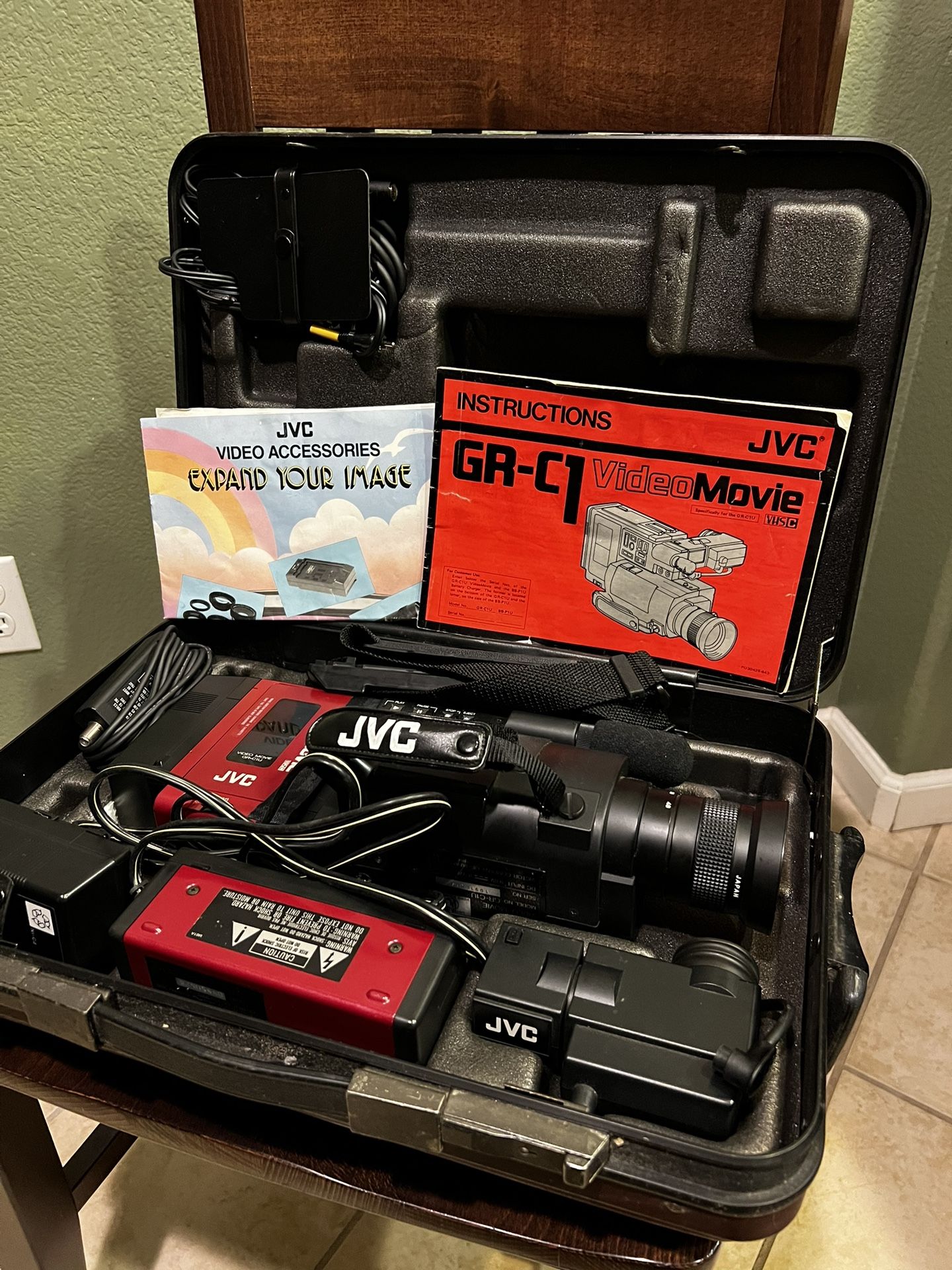 Vintage JVC GR-C1 Camcorder