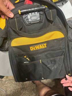 Dewalt Backpack with tools