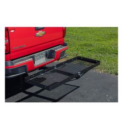 Hitch Mounted Folding Cargo Carrier