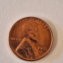 1955 S LINCOLN CENT