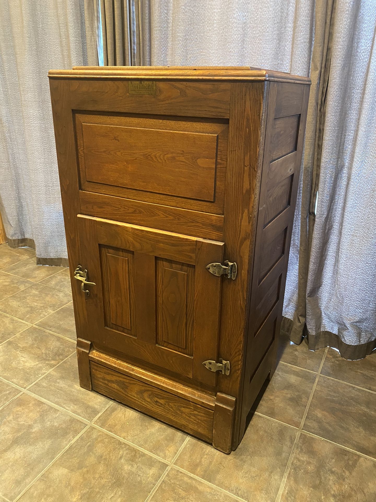 Antique Northland Ice Box Refrigerator