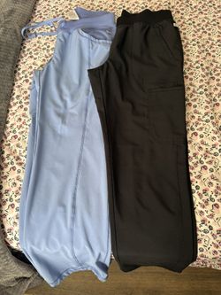 Two Scrubs Pants Size Small And medium