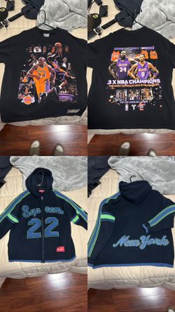 Supreme Hoodie And Kobe And Shaq Shirt