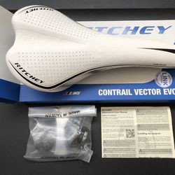 New Ritchey Contrail Vector Evo Carbon Bike Saddle In New Condition Bike Seat