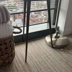 Metallic West Elm Side Table