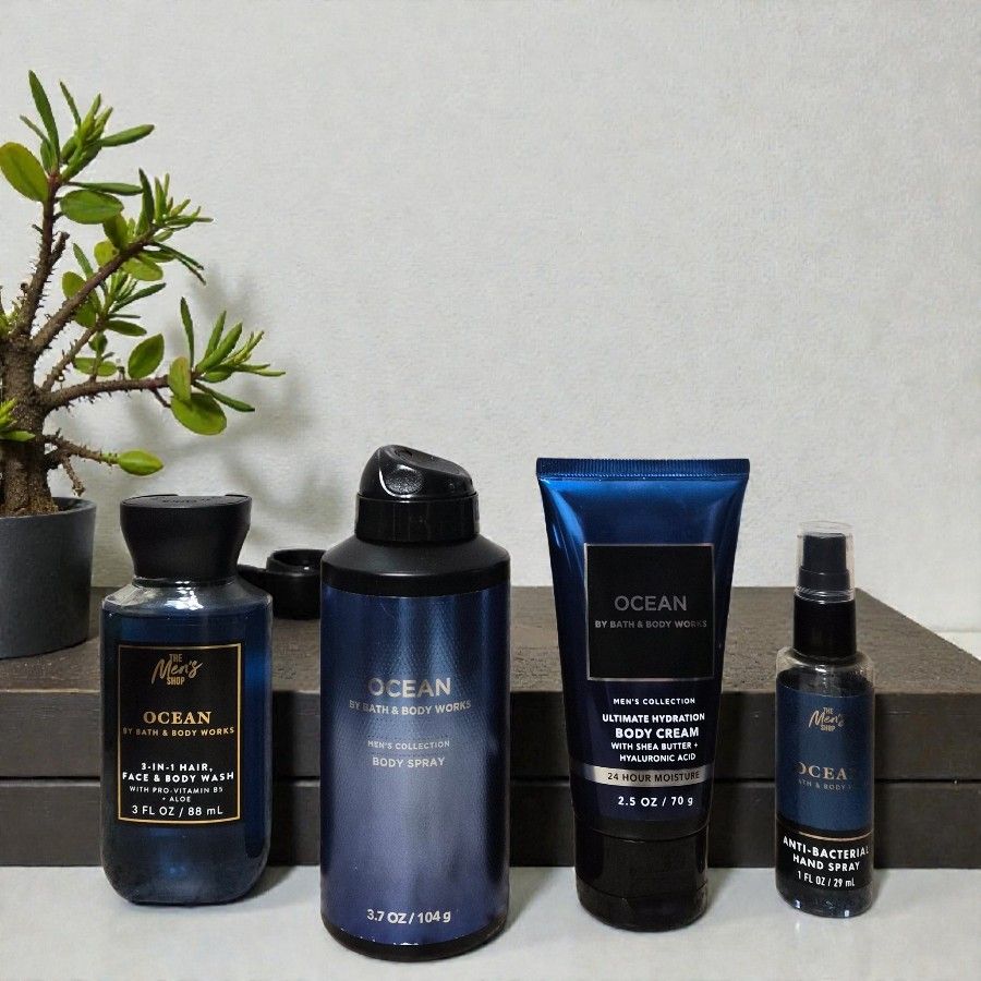 Bath & Body Works Men's Bundle - Ocean