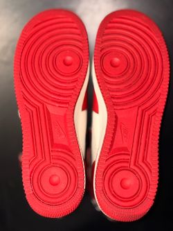 Nike Air Force 1 Mid ‘07 LX Plaid ‘University Red & Pale Ivory