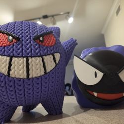 Gastly & Gangar (3D Printed Figures)