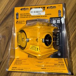 Dewalt Door Lock Installation Kit 