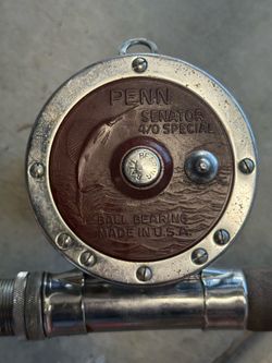 Antique Penn Reel and Garcia Rod