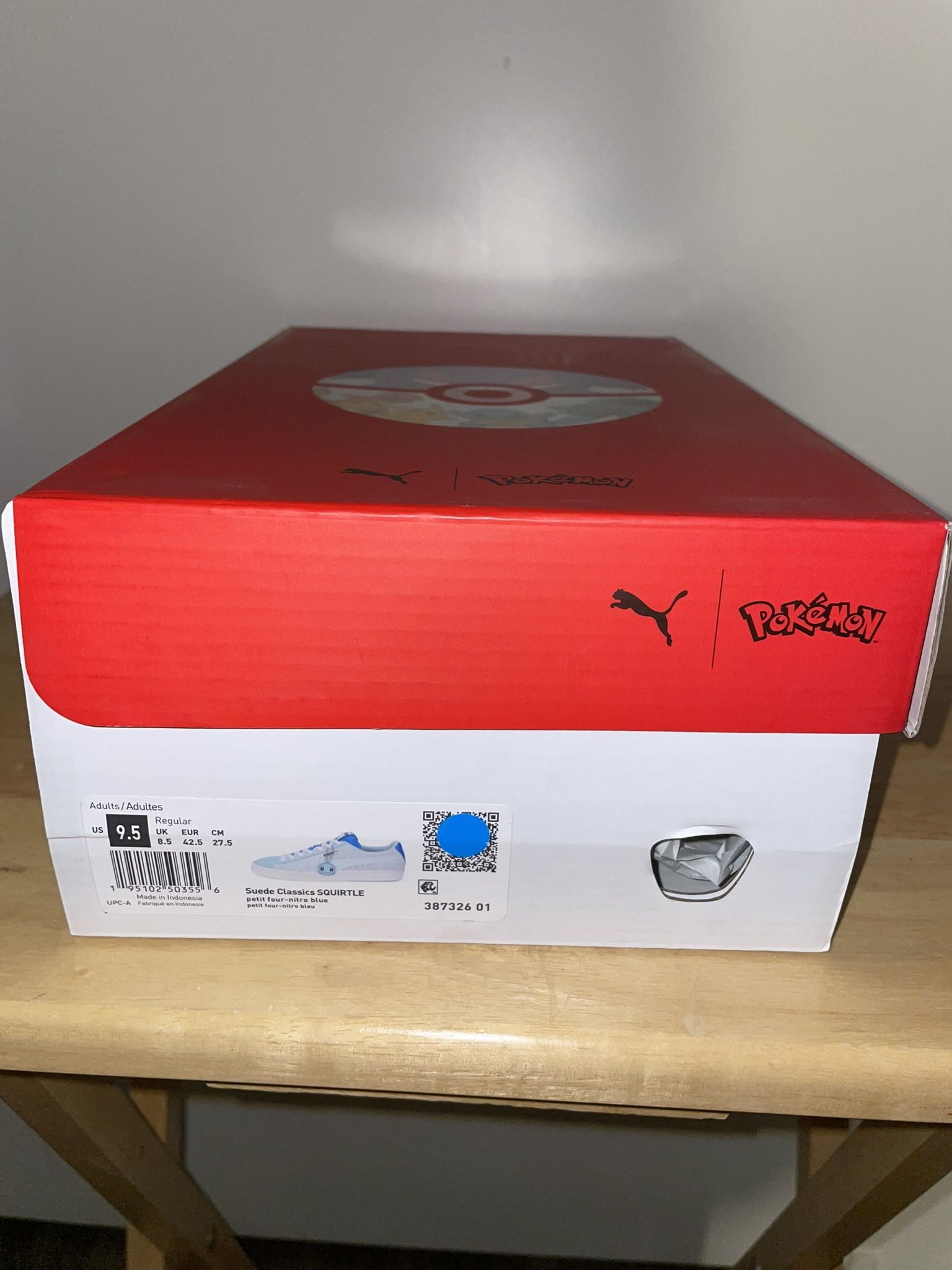 Suede Classic Squirtle Men’s 9.5