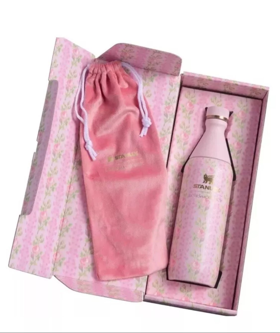 New! Stanley Love Shack Fancy All Day Slim 20 Oz 🌸Blooming Heirloom🌸