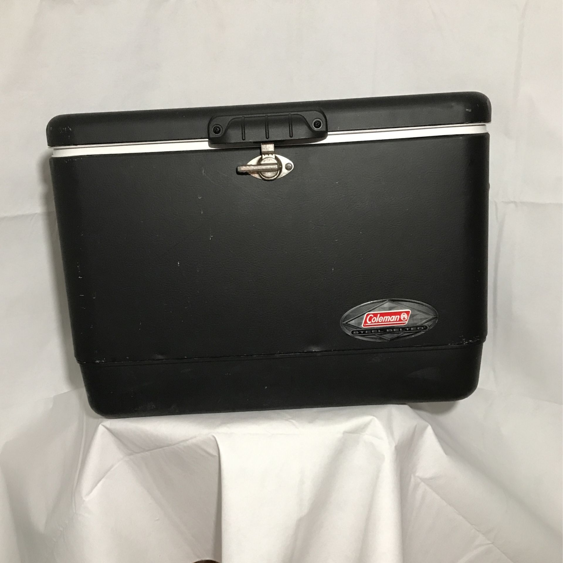 Coleman 54-Quart Steel Belted Cooler in Matte Black