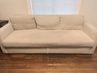 IKEA FRIHETEN Sleeper Sofa - Hyllie Beige