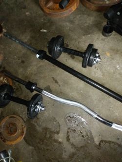 Weights w/bars