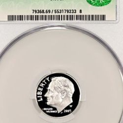 2015 w Proof Dime