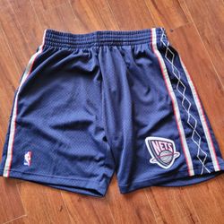 Mitchell & Ness  NEW JERSEY NETS SHORTS
