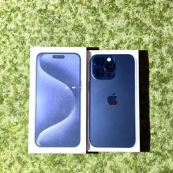 iPhone 15 Pro Max | 256GB | Blue Titanium | Factory Unlocked