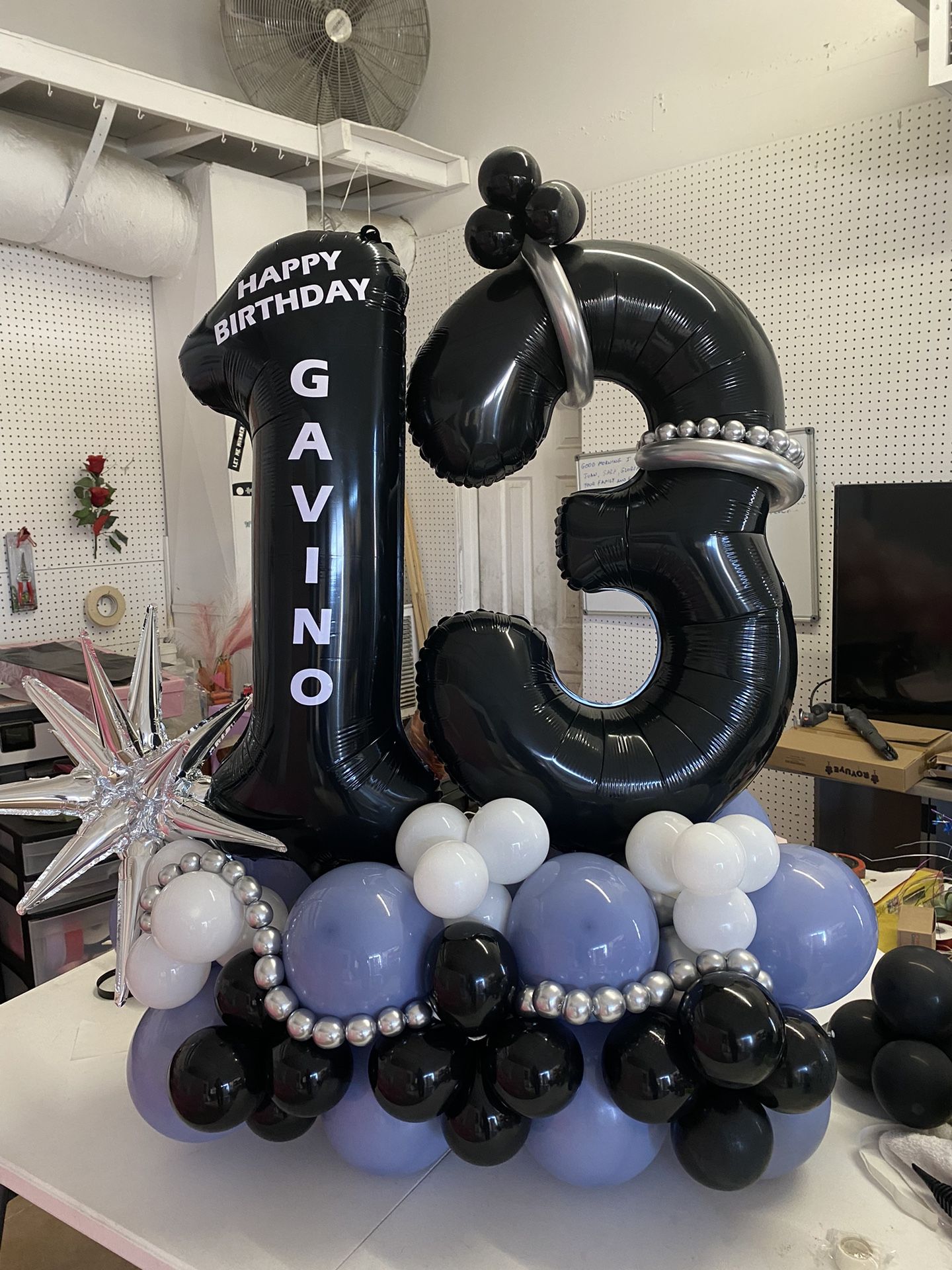 Birthday balloons