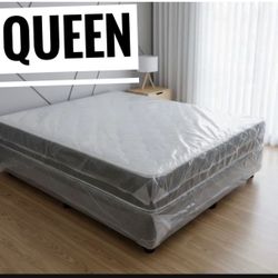 Queen Mattress Set – Medium – Brand New – Delivery Available 🚚