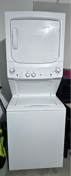 GE Gas Stacked Washer and Dryer - Great condition