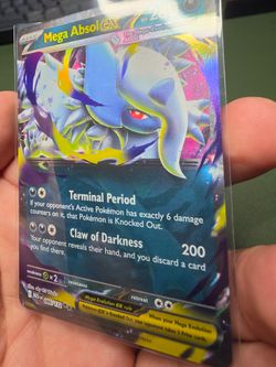 Mega Absol EX Pokémon Card 086/132 Holo