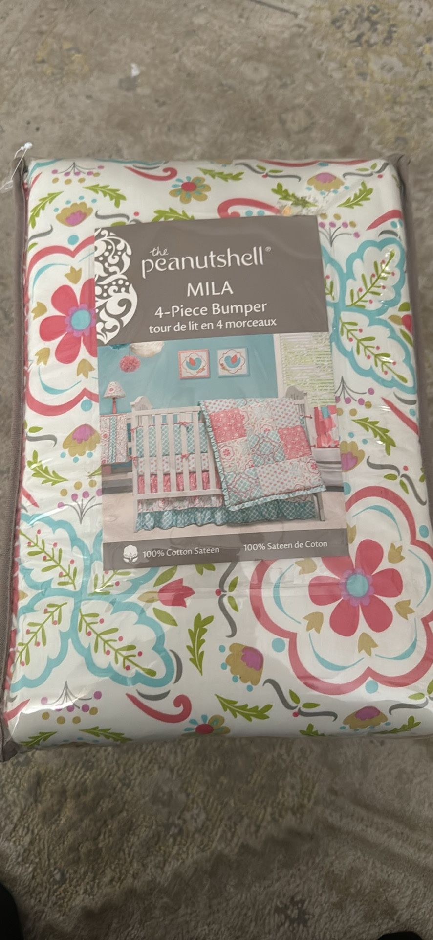 The peanutshell MILA 4- Piece Bumper