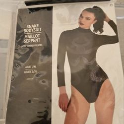 Snake Pattern Bodysuit 