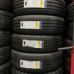 (4) New Tires 2556518 Goodyear Assurance Fuel Max