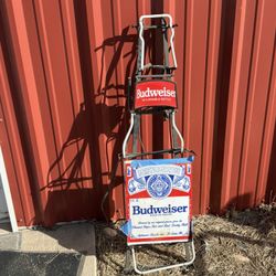 Budweiser | Vintage 1989 Neon Beer Sign | Broken Glass Repair Project
