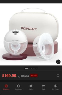 Momcozy M5 hands free pump