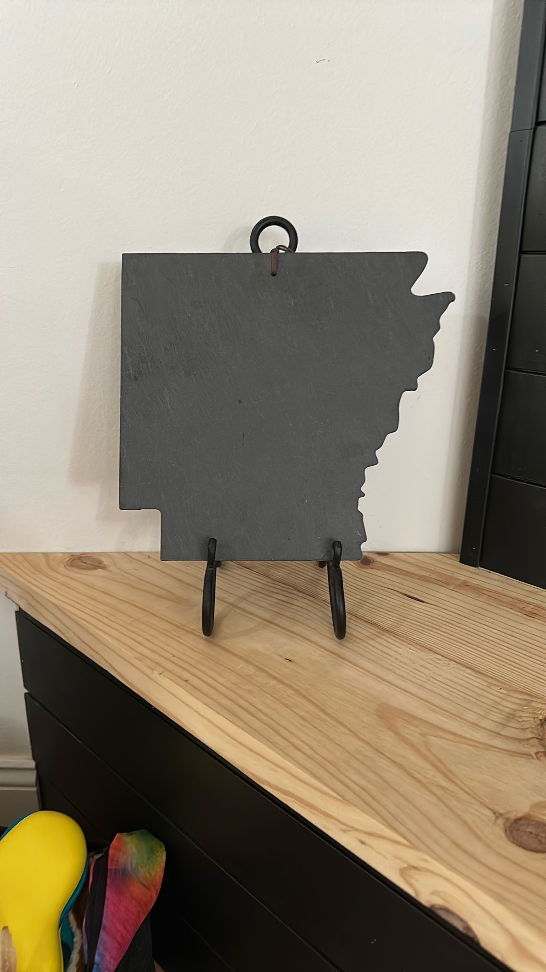 State Of Arkansas with  Stand  Slate Charcuterie Board  