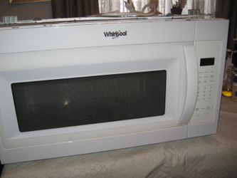 Whirlpool microwave WMH31017HW 1.7 cu. ft. 1000 watt output