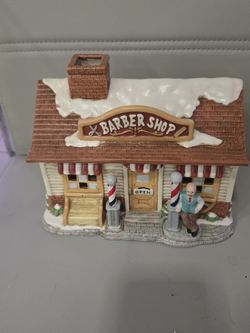 Leftons Sams Barber Shop Christmas Decoration Ltd Ed New In Box