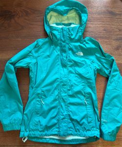 The North Face Women's PS teal Raincoat