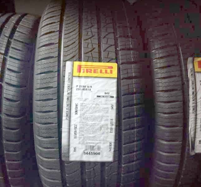 4 New Tires2 35/45/18 Pirelli Tires