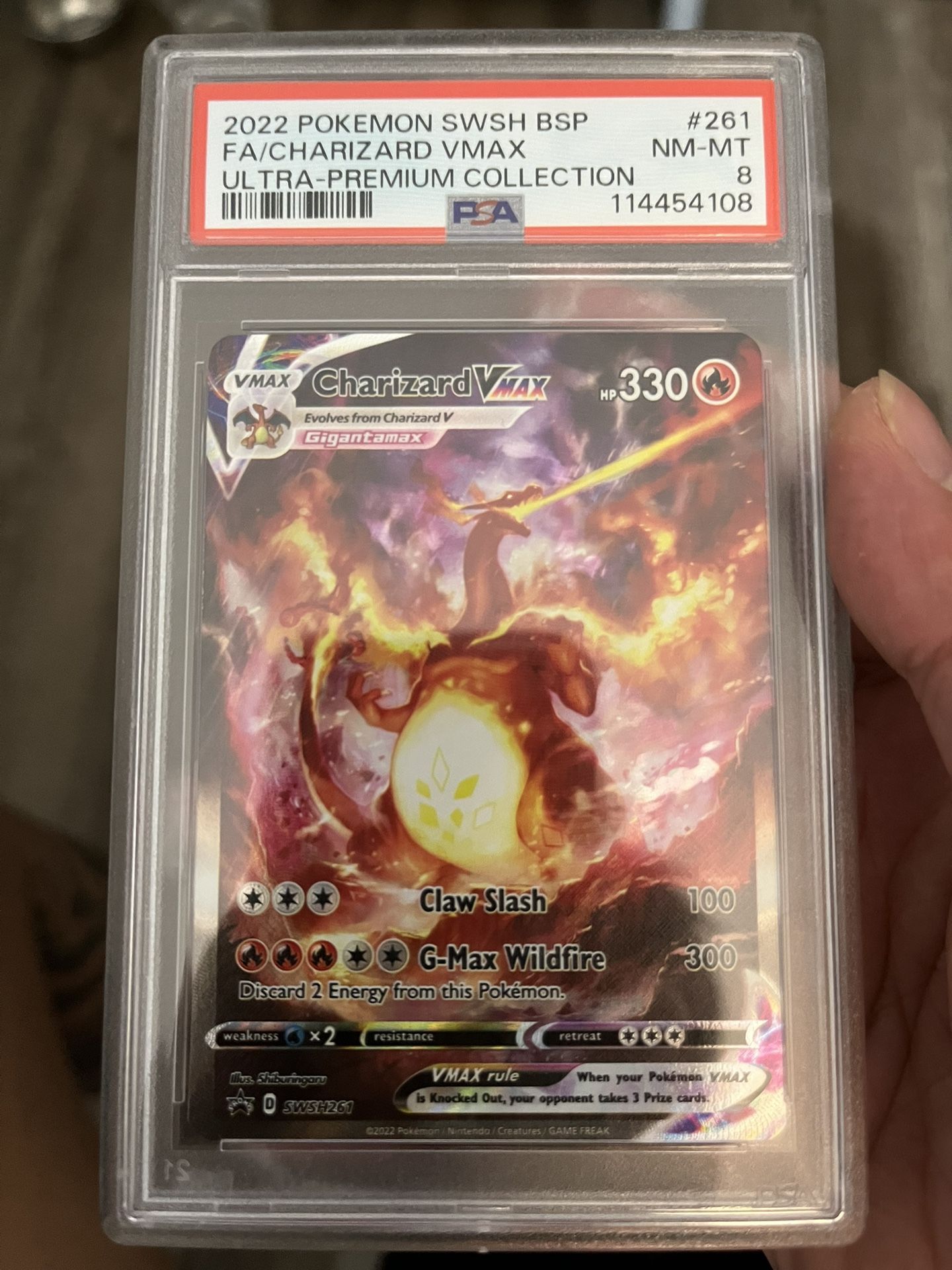 PSA Charizard VMAX UPC Promo
