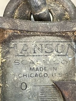 Antique Hanson Cotton Scale