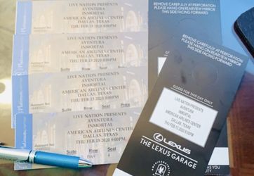 Aventura tickets boletos