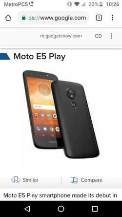 Moto e5