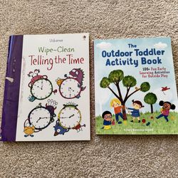 Toddler and learn the time book