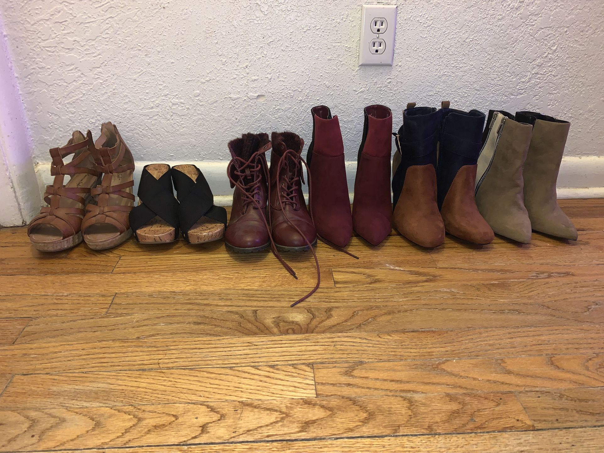 Assorted Women’s Shoes Size 7