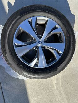 4 Subaru Rims & Falkien Tires 18in