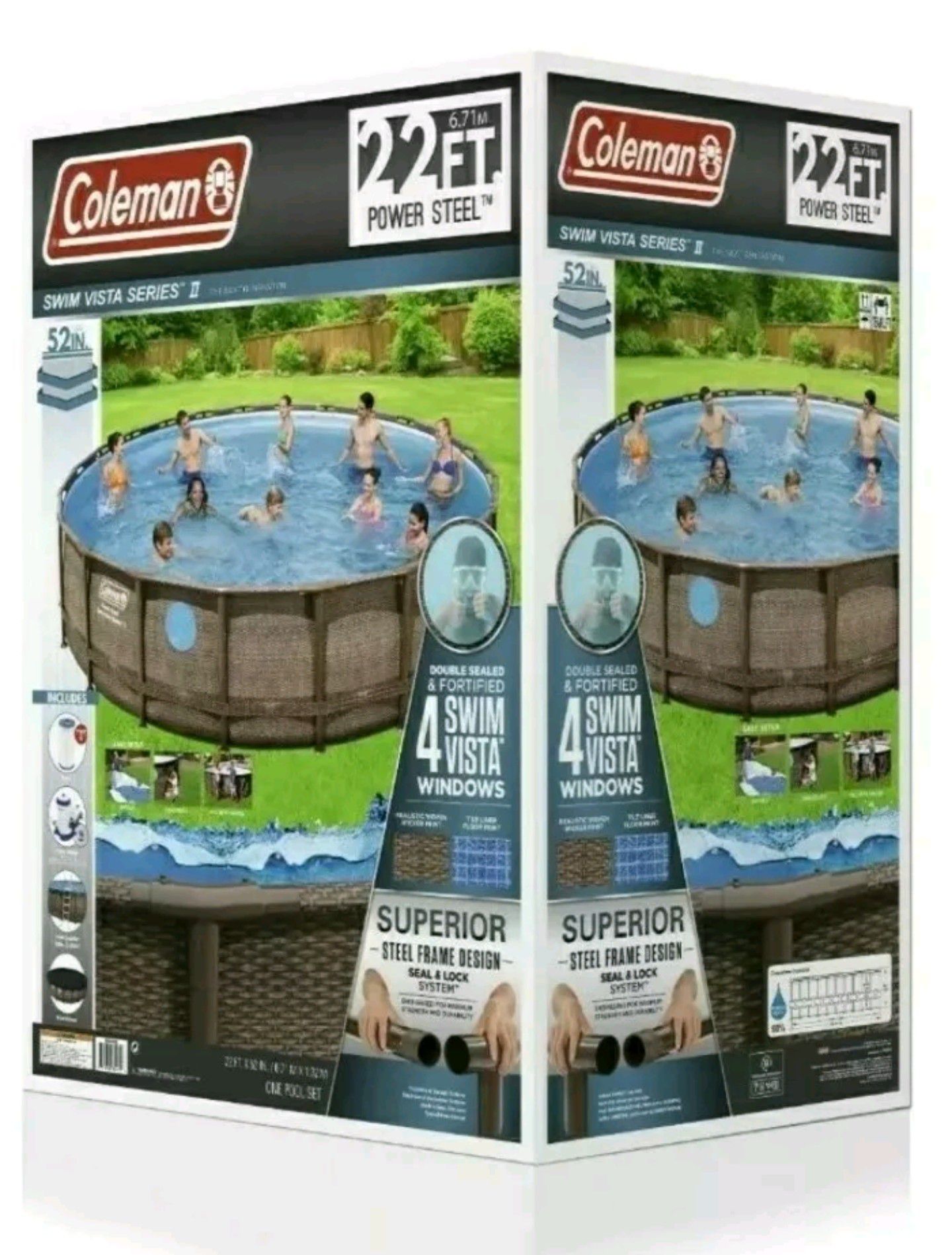 Coleman 22' 52" Above Ground Pool