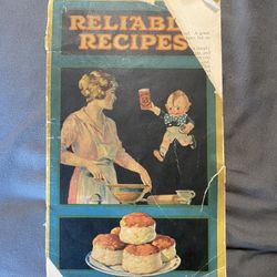 Antique Calumet Reliable Recipes Book. 1920’s. $10