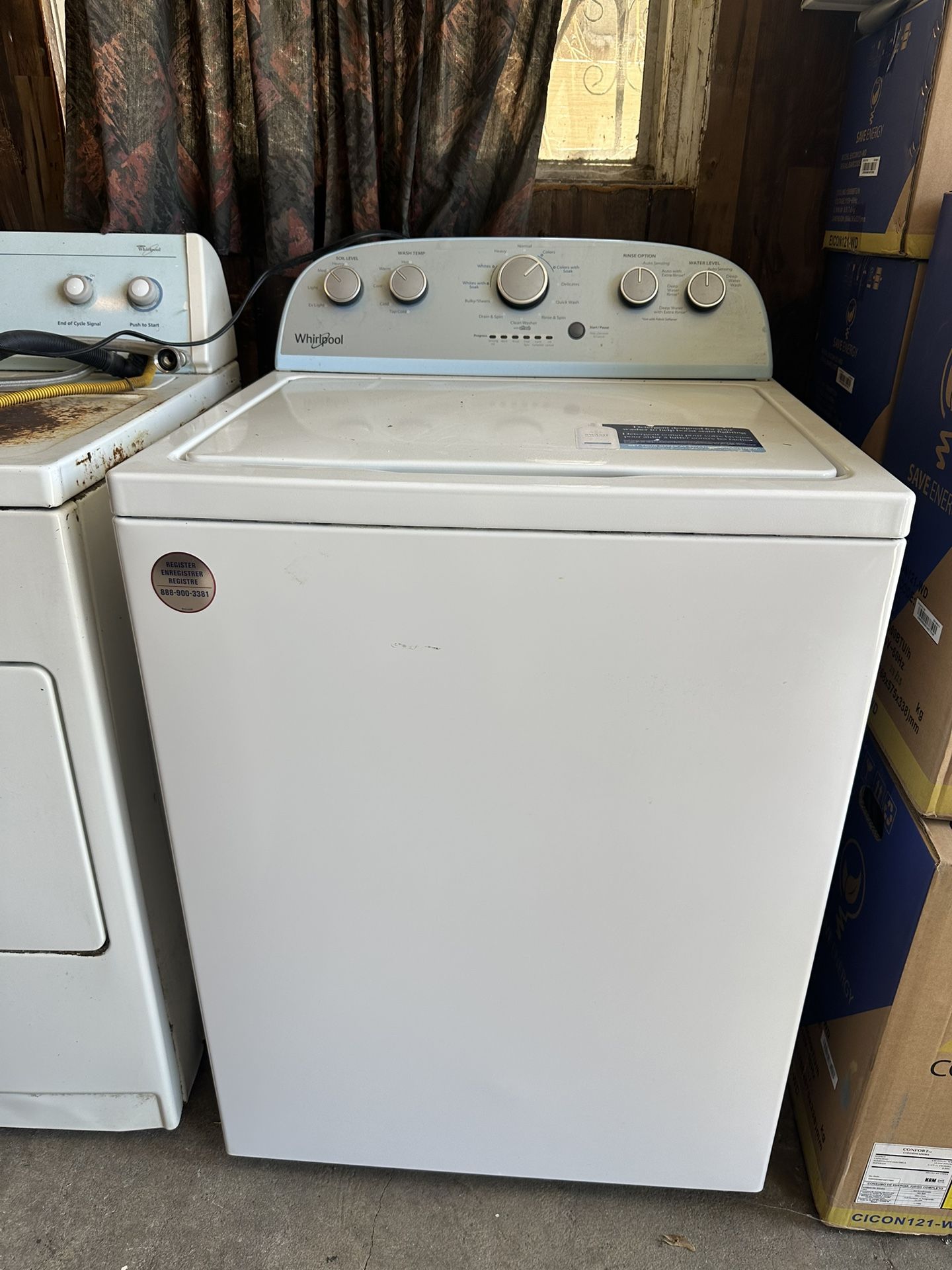 Whirlpool Washer-High efficiency Top Load