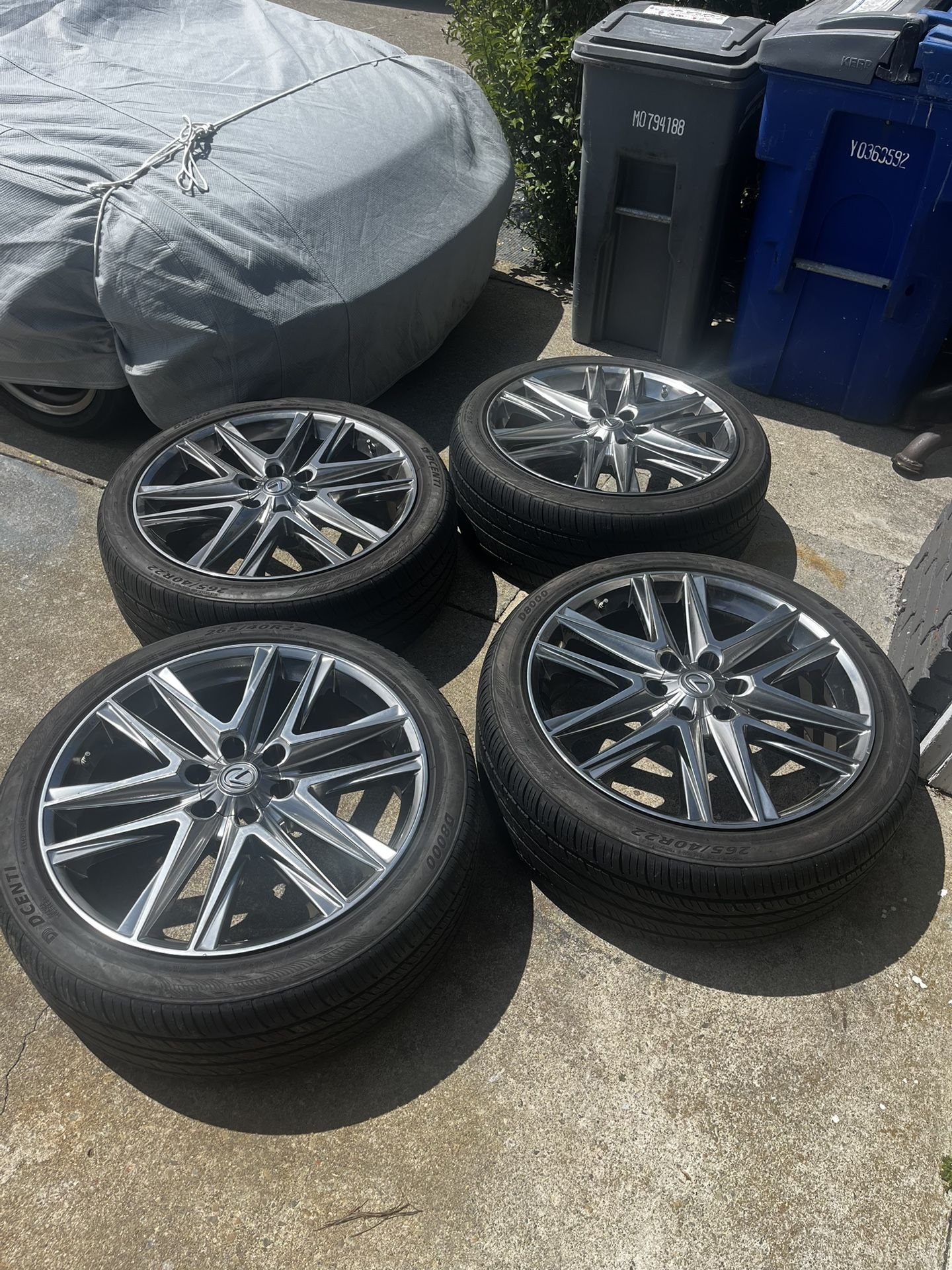 Stock Lexus Wheels 22 Inch
