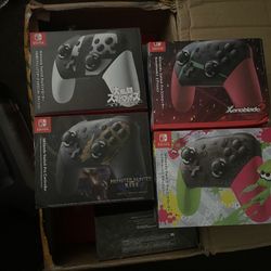  Nintendo switch pro controllers Special Editions 