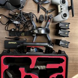 DJI FPV DRONE COMBO WITH PGYTECH HARD CASE 