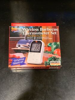 Maverick Redi Chek Wireless BBQ Thermometer Set New Old Stock